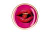 Love Plates Glasteller M, Mund pink