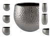 Kaheku Kübel Coro Silber, 16 cm