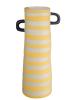 ASA Vase rayu , gelb gestreift, handarbeit , 84814130