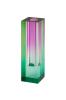 Gift Company Sari, Kristallglas, Vase  H16,5cm, grün/lila, 1127604008