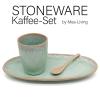 Mea Living Stoneware Kaffee Set L türkis, STO-SETL-003