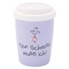 Coffee to go Becher, nen Scheiss muss ich! , 250ml