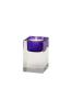 Gift Company Sari Teelichthalter, transparent/lila, Kristallglas, 1127503014