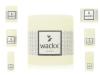 Wackx Rustic Cylinderkerzen, Ivory, diverse Größen
