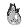 Monsieur Carafon Vase L, silber