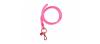 Schlüsselanhänger Neo mit Karabiner, Lanyard, pink/rot, 1065201013