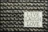 Fußmatte Enter + Exit Live Laugh Love , 061000